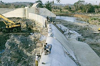 Energi Prosjekt Pangani falls dam