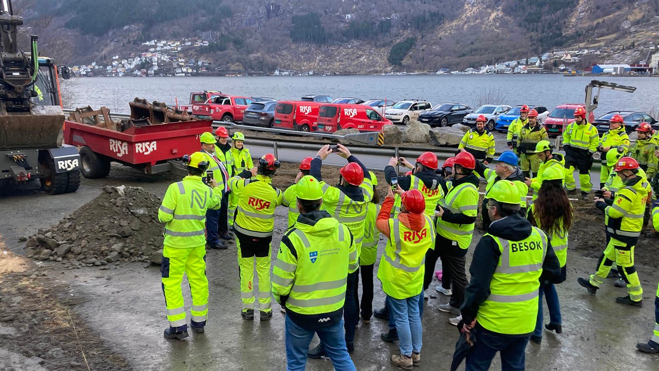 Byggestart på rv 13