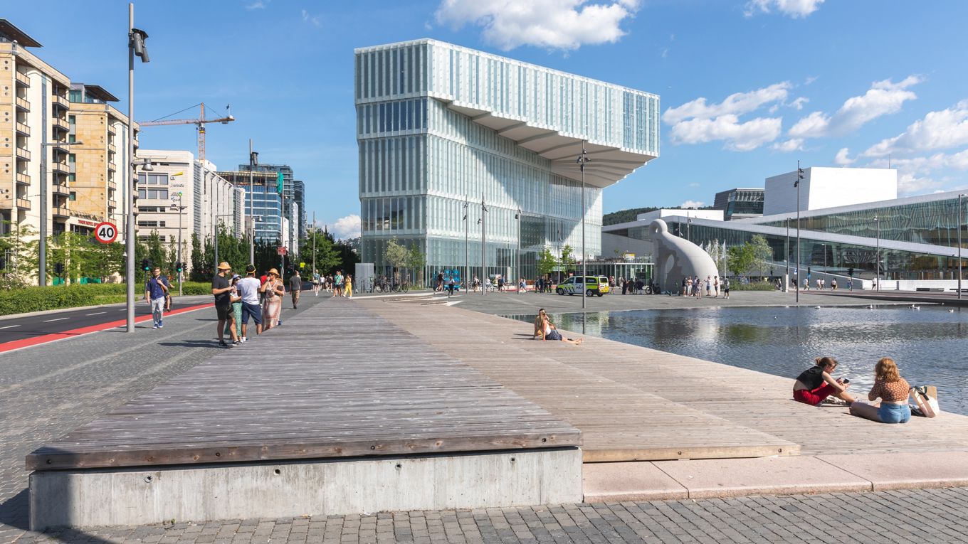 Deicman Bjørvika ligger sentralt i Oslo