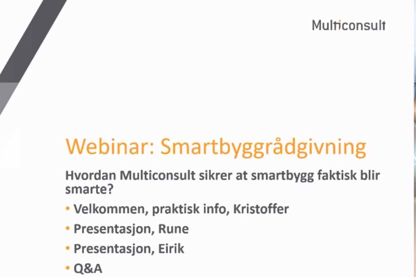 Rune Winther, Eirik Bjørnstad og Kristoffer Slåen Henriksen avholdt webinaret.