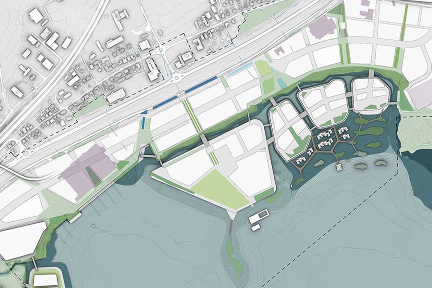 Utkast til plan for Fjordbyen