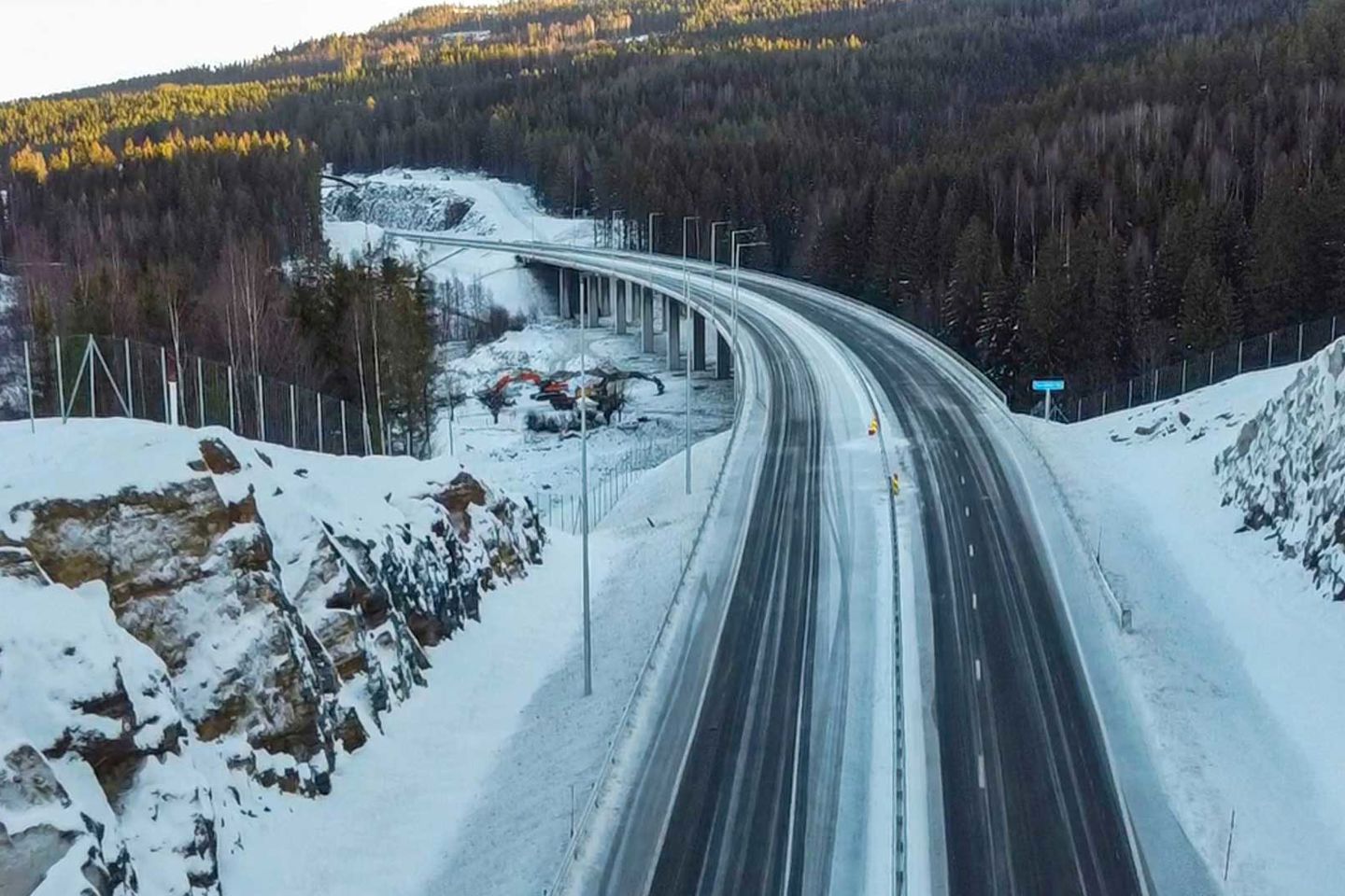 Svenådalen bru på 375 meter er en del av nye E16 |