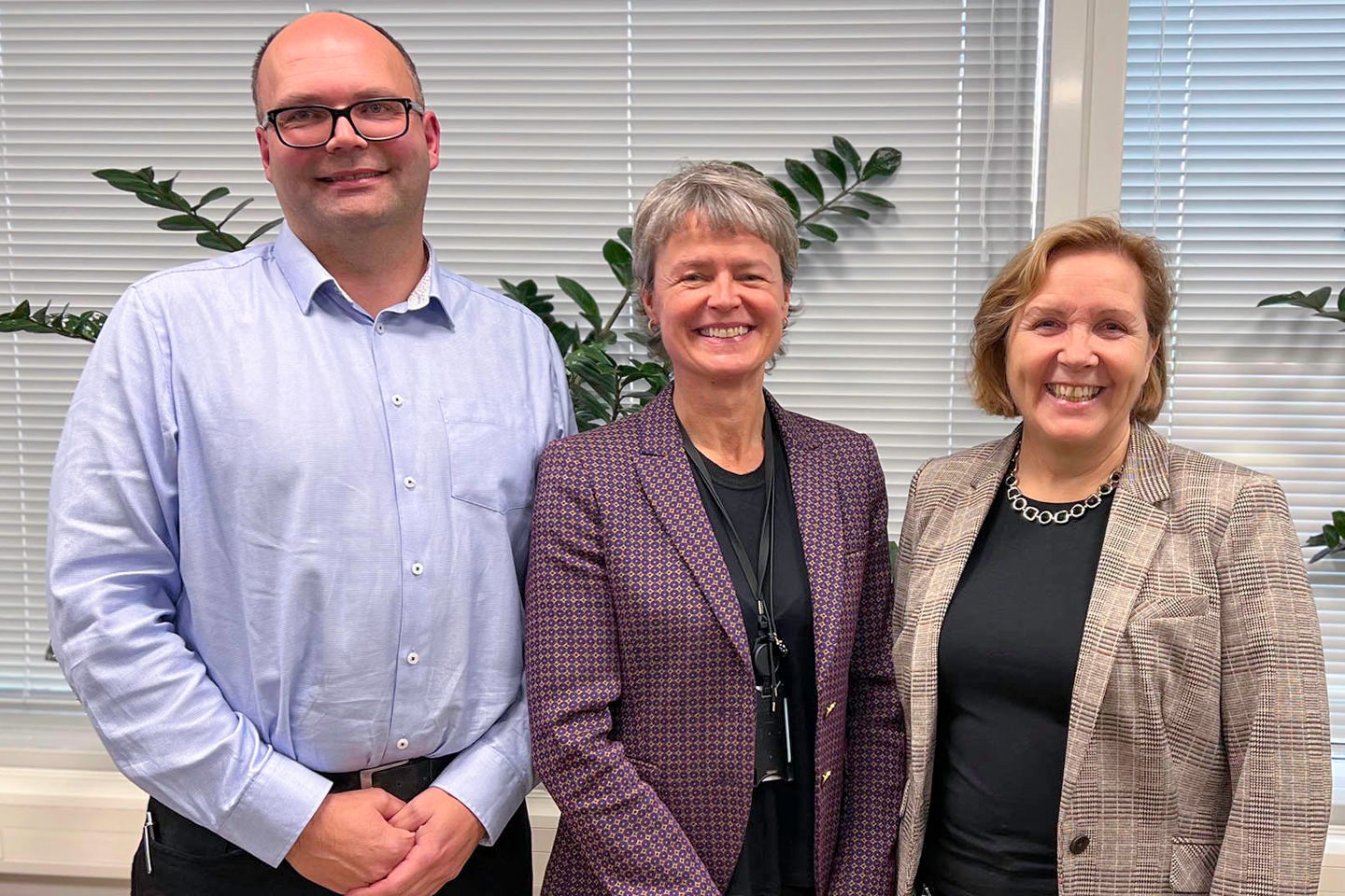 Ivar Galaaen - direktør AF anlegg, Anna Maria Aursund - direktør Vann- og avløpsetaten, Grethe