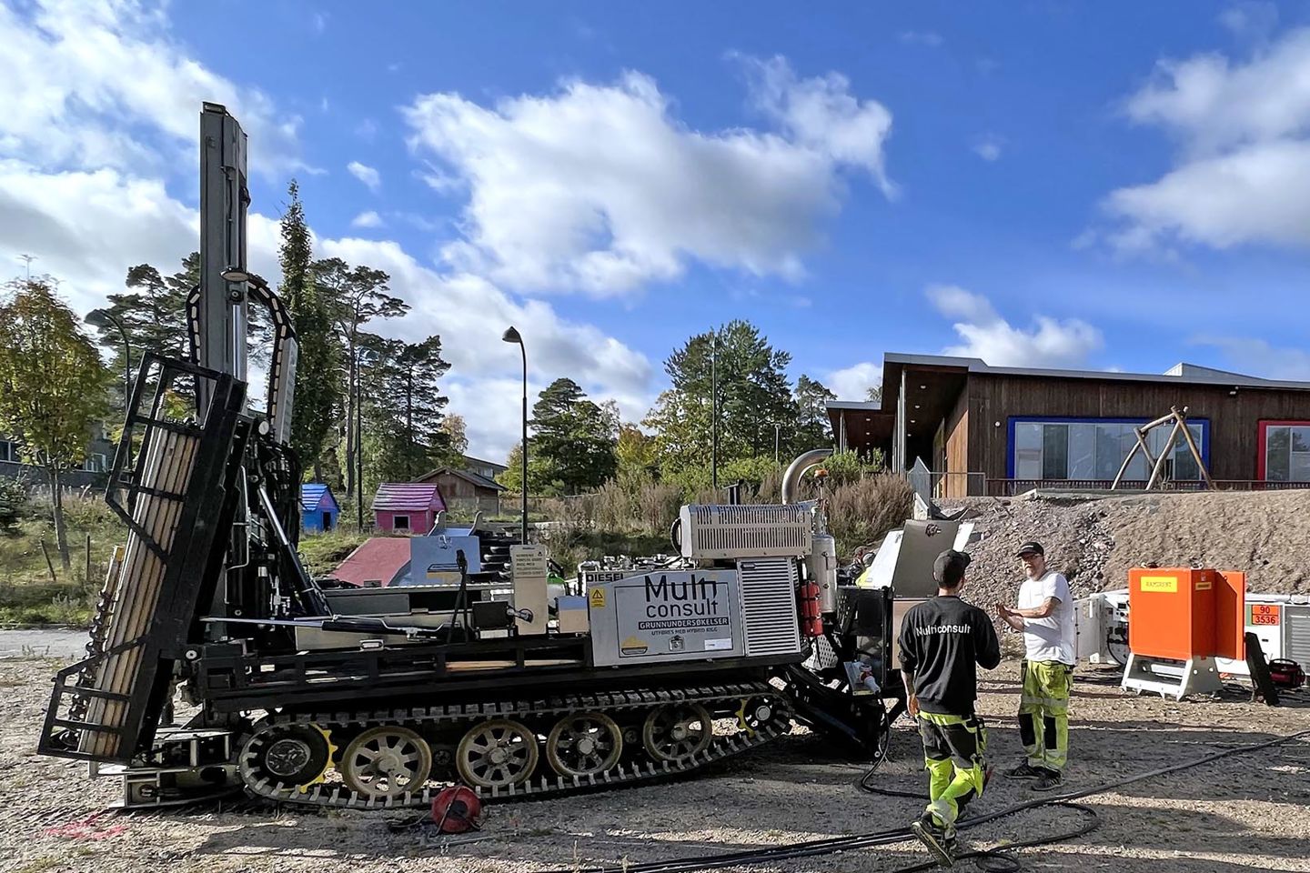 Nylig ble det gjennomført helelektrisk grunnundersøkelser i Kristiansand |