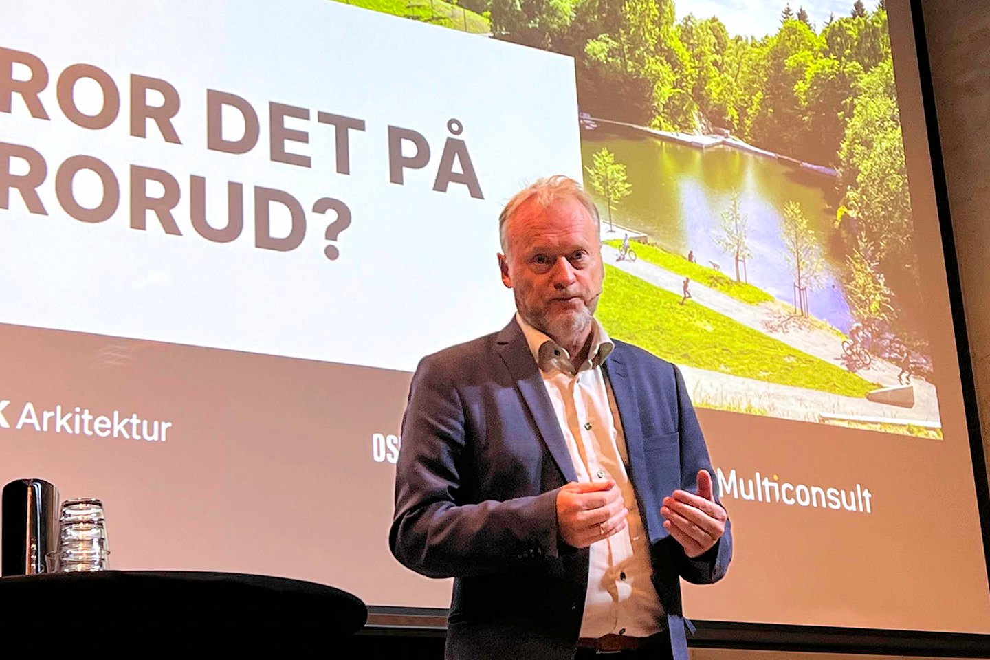 Byrådsleder Raymond Johansen fortalte om satsingen på Grorud |