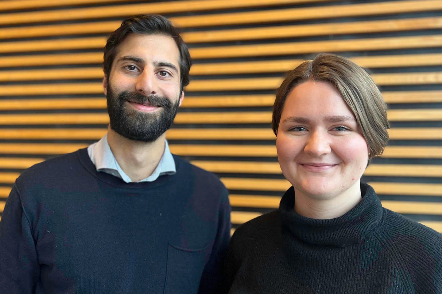 Raghav Gogia og Kjersti Rustad har vært sentrale i utarbeidelsen av rapporten om fornybarnæringene.