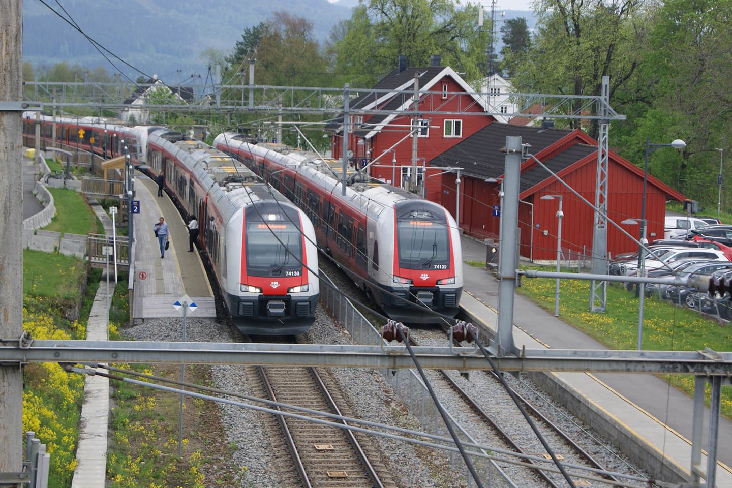 Jernbanestrekning Furnesbakken – Stange skal oppgraderes, blant annet ved Tangen stasjon |